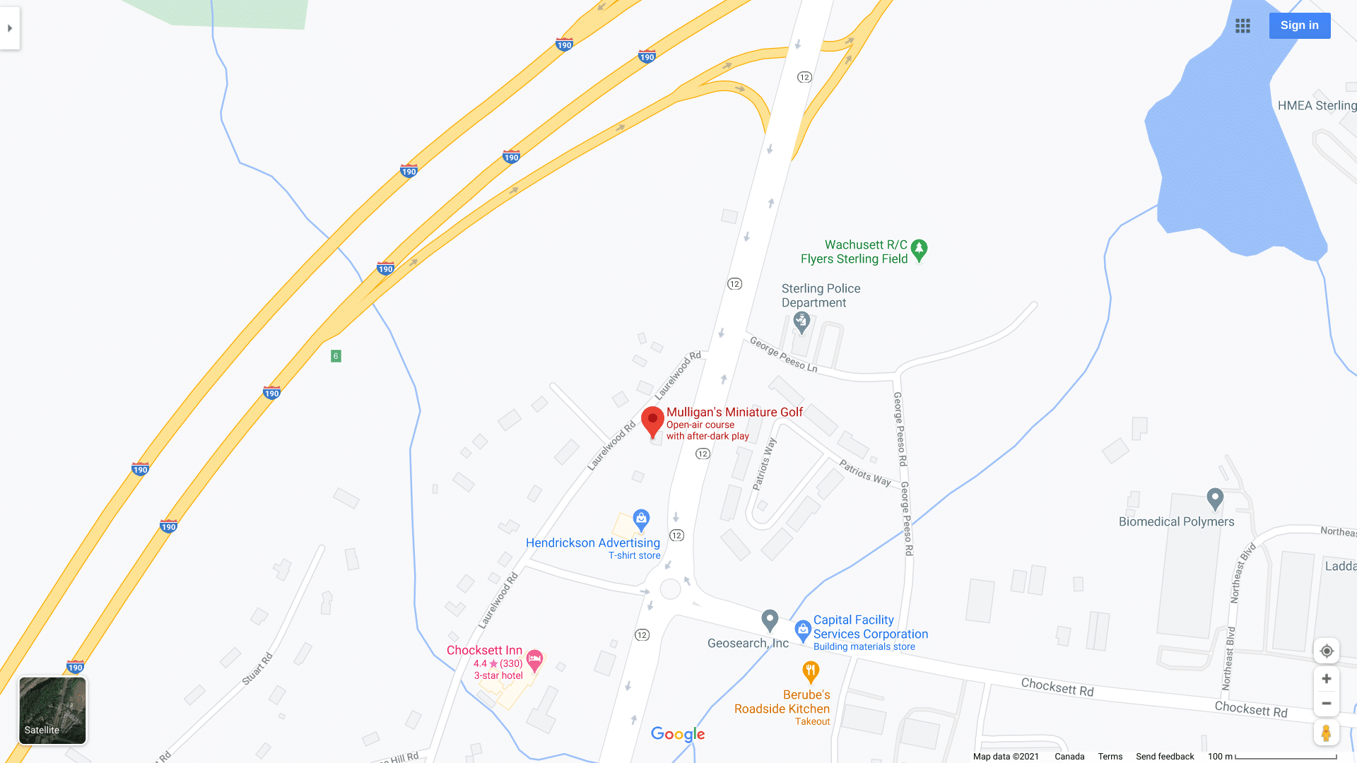Screenshot - Google Maps